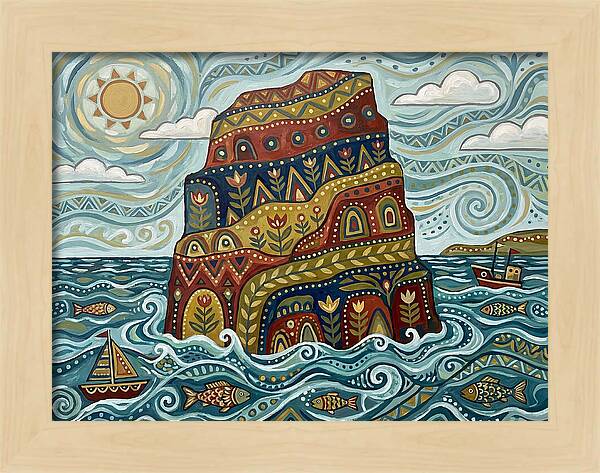 Colorful Sea Stack Adventure