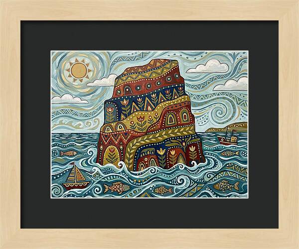 Colorful Sea Stack Adventure
