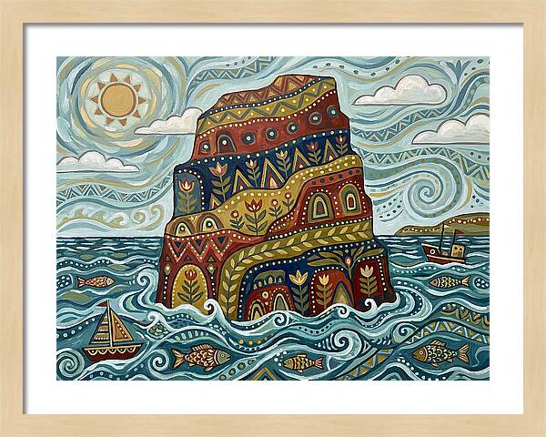 Colorful Sea Stack Adventure