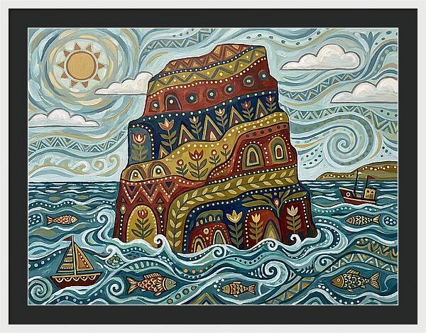 Colorful Sea Stack Adventure