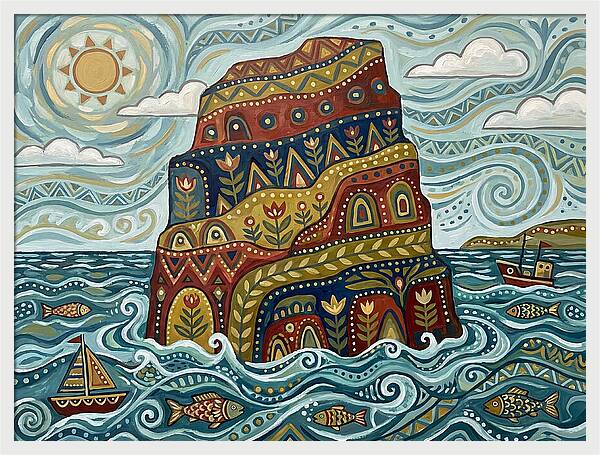 Colorful Sea Stack Adventure