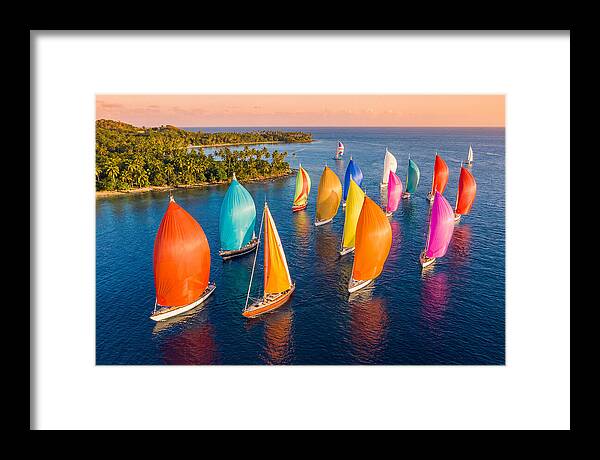Colorful Spinnaker Regatta
