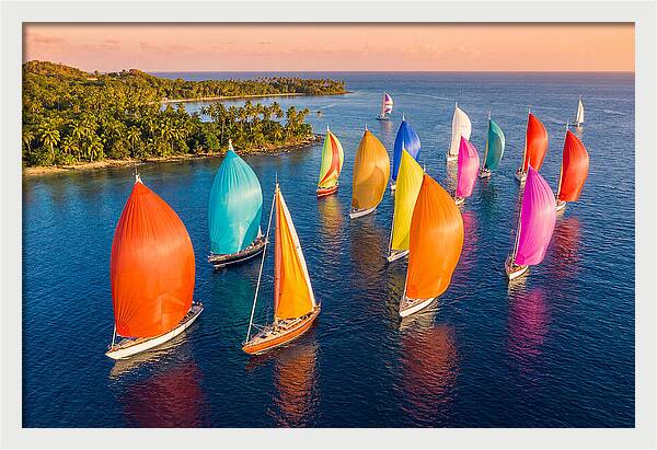 Colorful Spinnaker Regatta