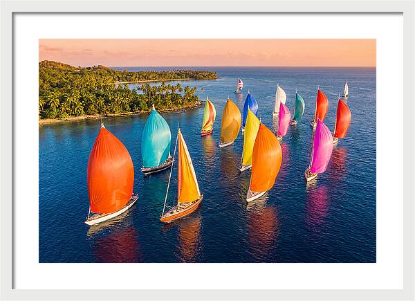 Colorful Spinnaker Regatta