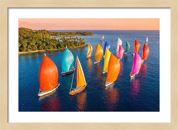 Colorful Spinnaker Regatta