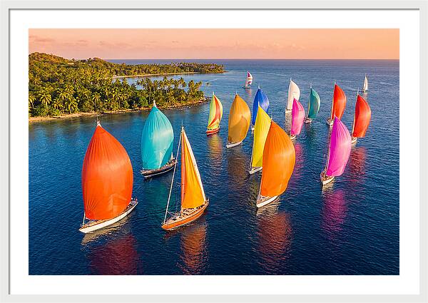 Colorful Spinnaker Regatta
