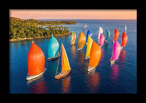 Colorful Spinnaker Regatta