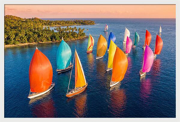 Colorful Spinnaker Regatta