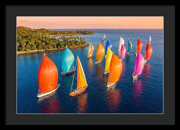 Colorful Spinnaker Regatta