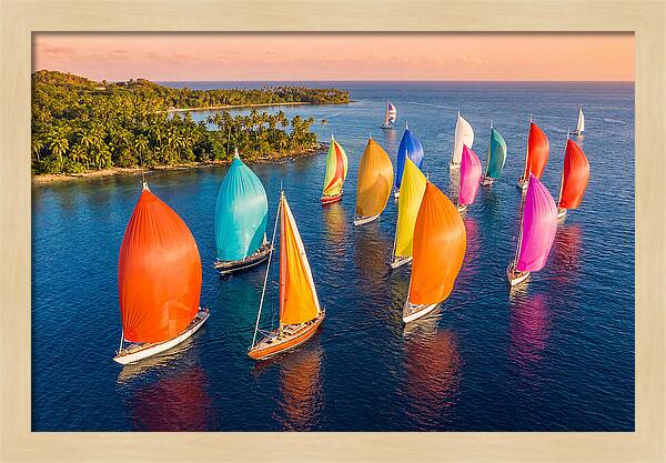 Colorful Spinnaker Regatta