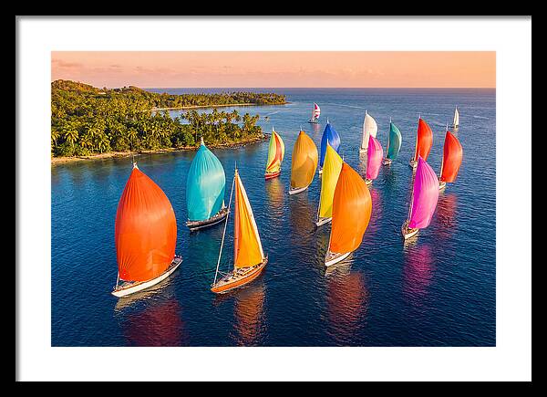 Colorful Spinnaker Regatta