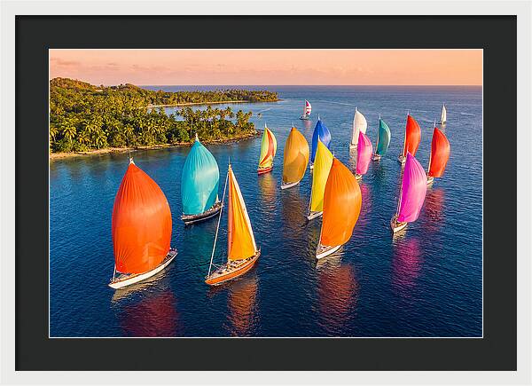 Colorful Spinnaker Regatta