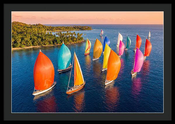 Colorful Spinnaker Regatta