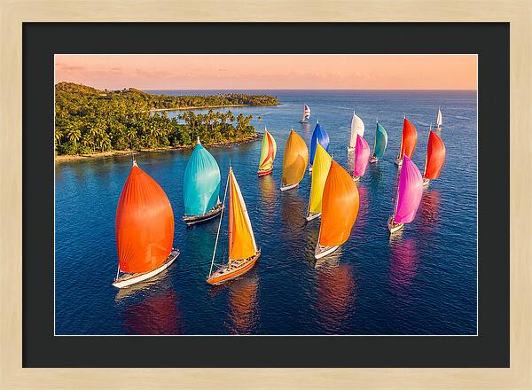 Colorful Spinnaker Regatta