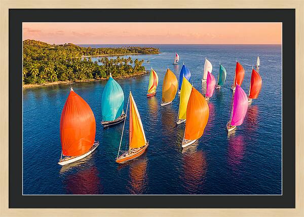 Colorful Spinnaker Regatta