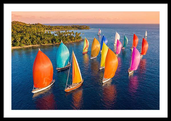 Colorful Spinnaker Regatta