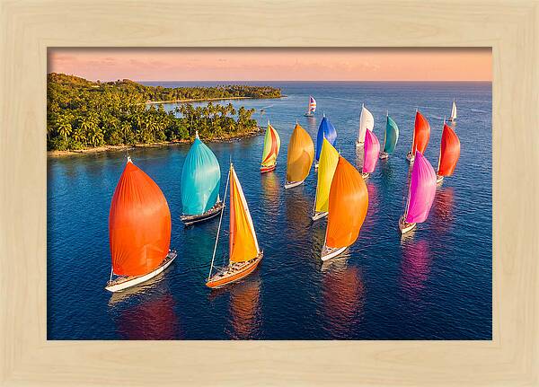 Colorful Spinnaker Regatta