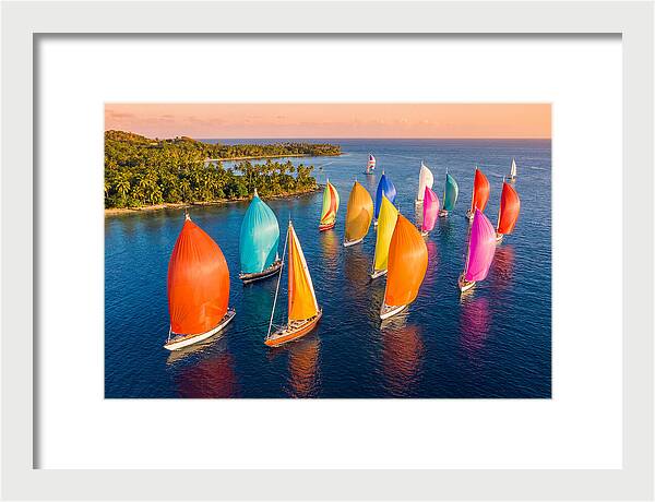 Colorful Spinnaker Regatta