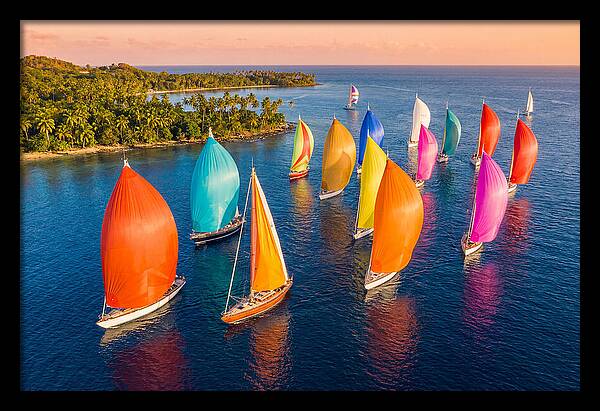 Colorful Spinnaker Regatta