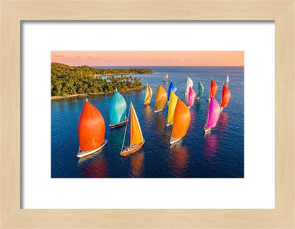 Colorful Spinnaker Regatta