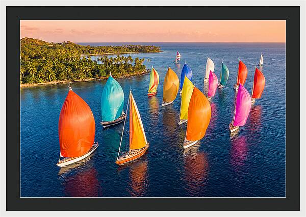 Colorful Spinnaker Regatta