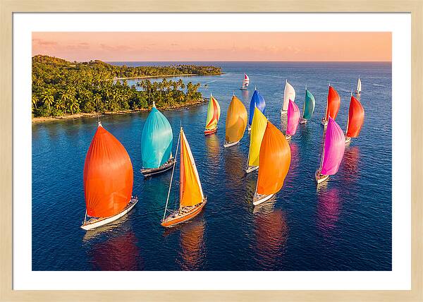 Colorful Spinnaker Regatta