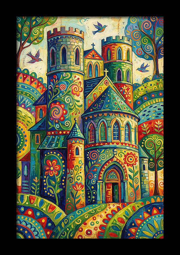 Colorful Stone Cathedral