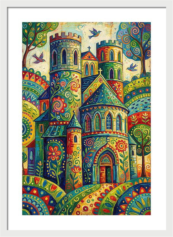 Colorful Stone Cathedral