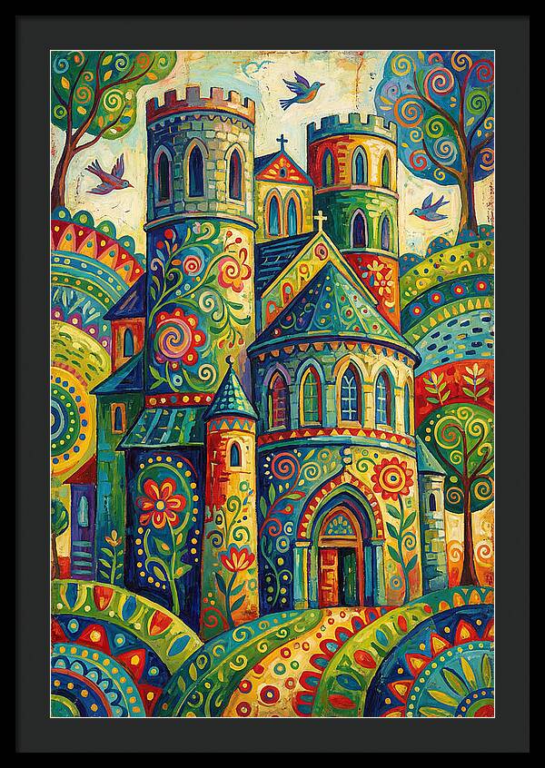 Colorful Stone Cathedral