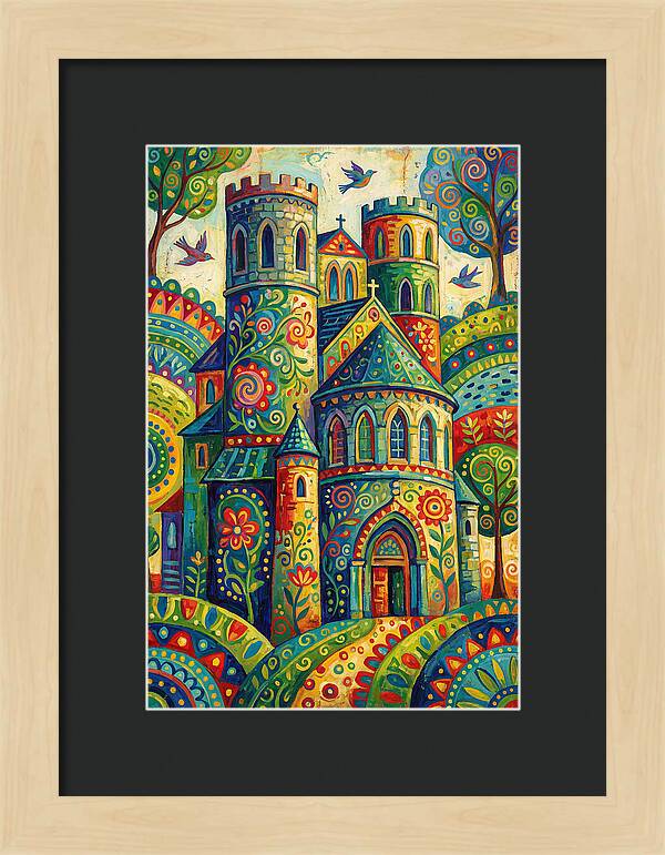 Colorful Stone Cathedral