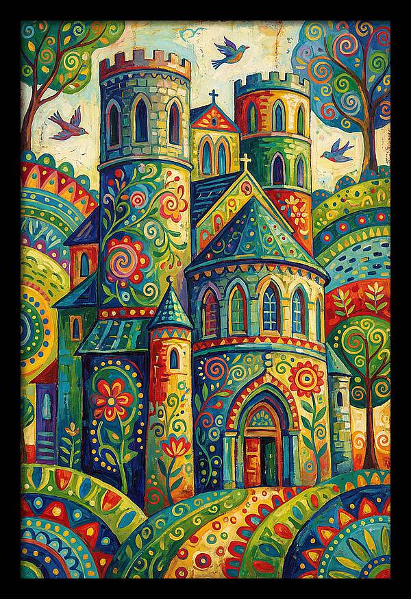 Colorful Stone Cathedral