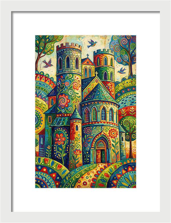 Colorful Stone Cathedral
