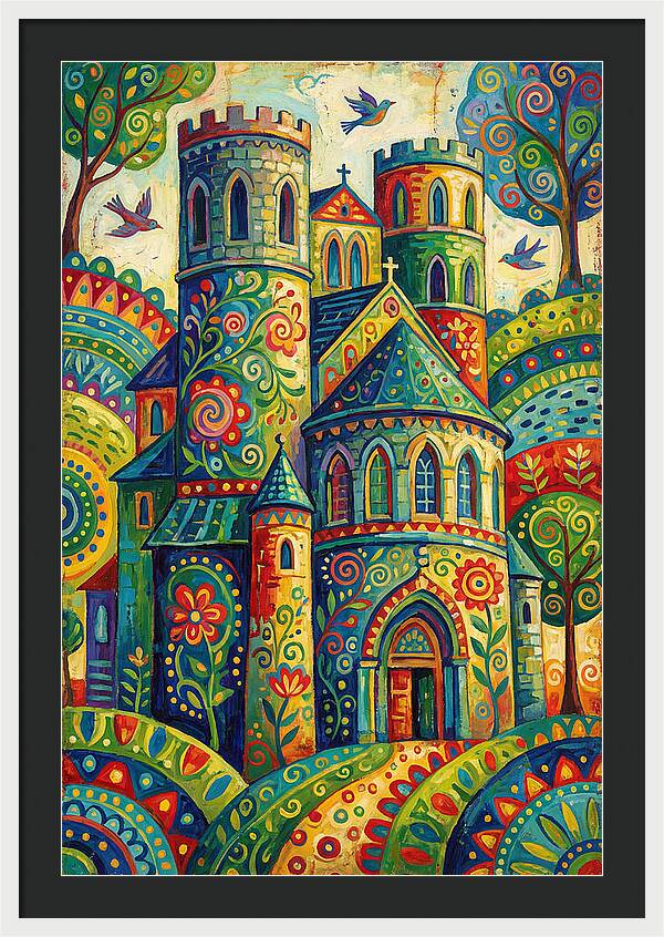 Colorful Stone Cathedral