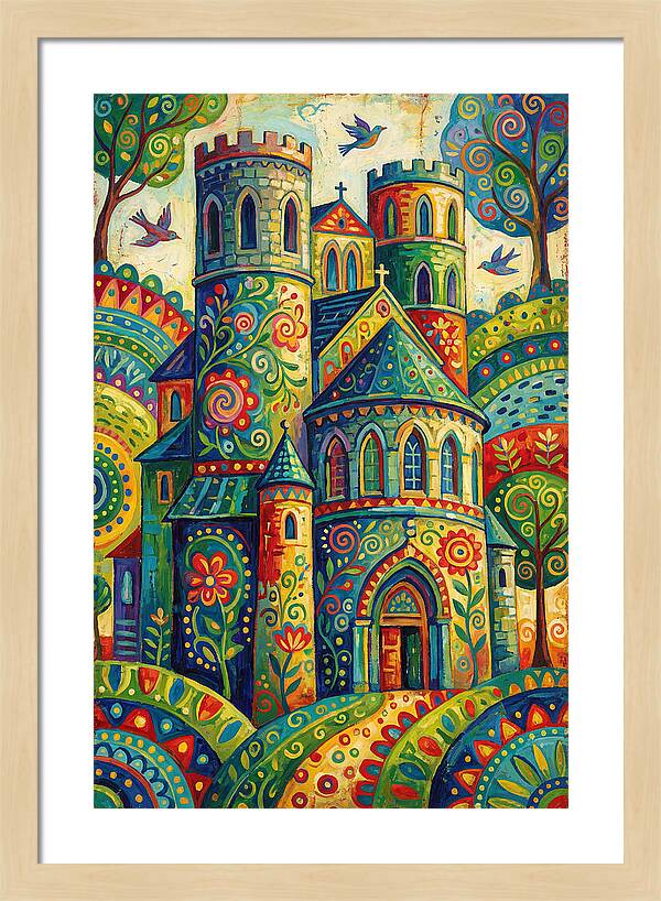 Colorful Stone Cathedral