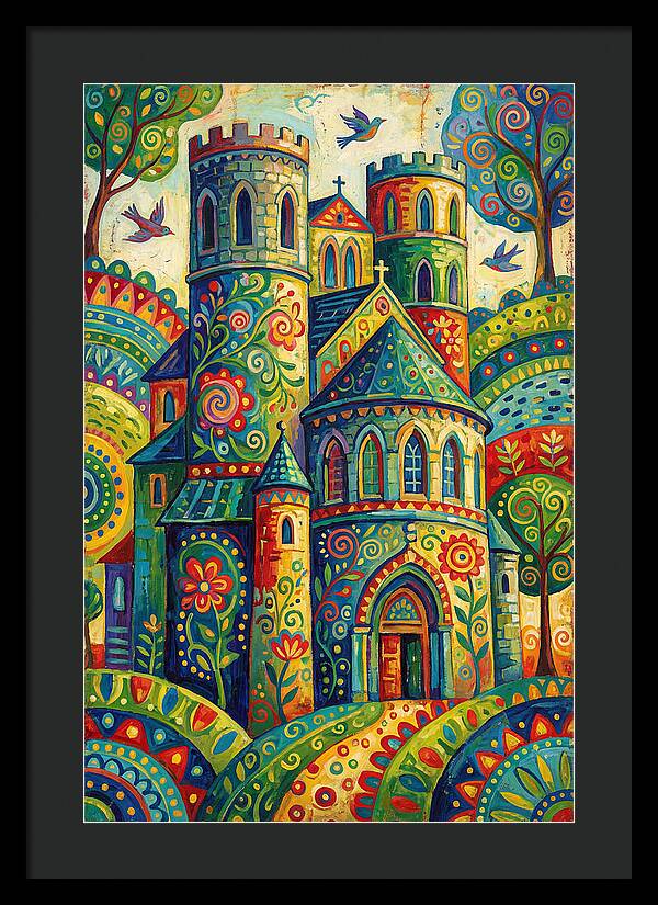Colorful Stone Cathedral