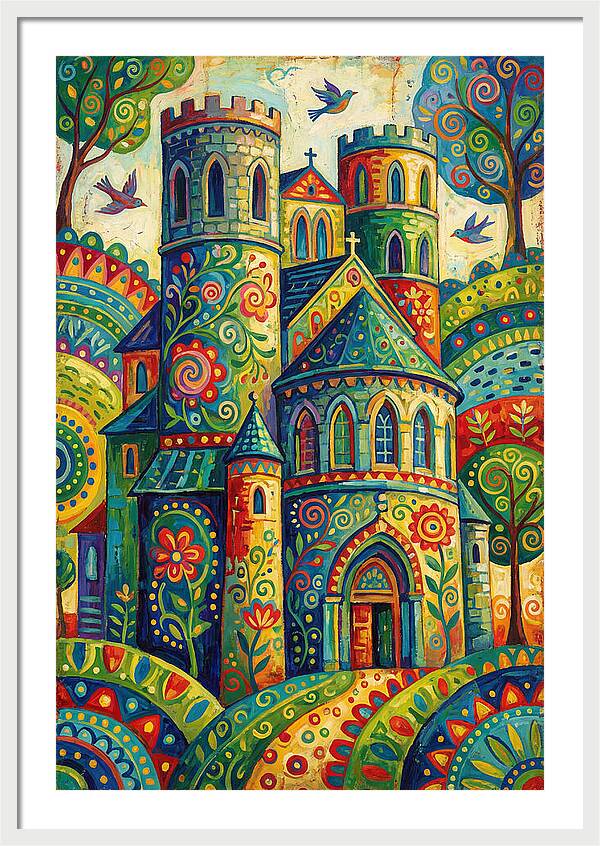 Colorful Stone Cathedral
