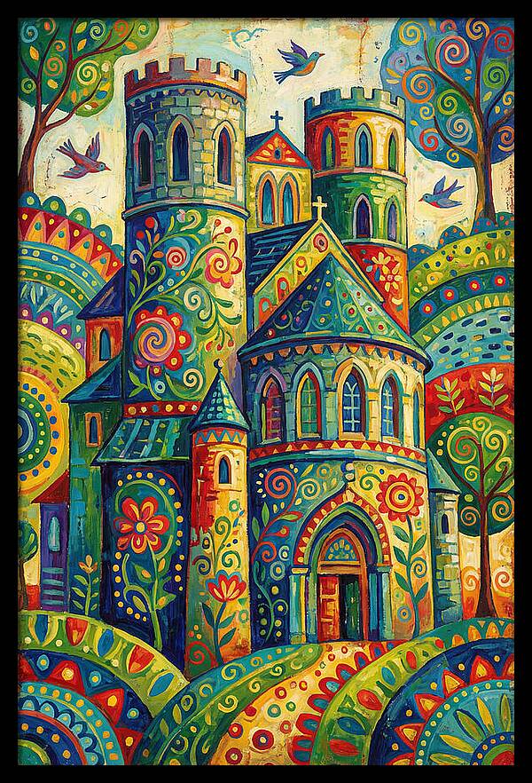 Colorful Stone Cathedral