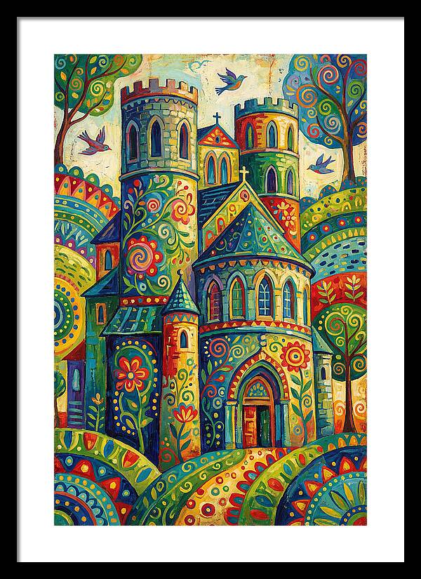 Colorful Stone Cathedral