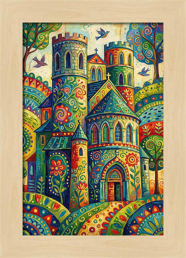 Colorful Stone Cathedral