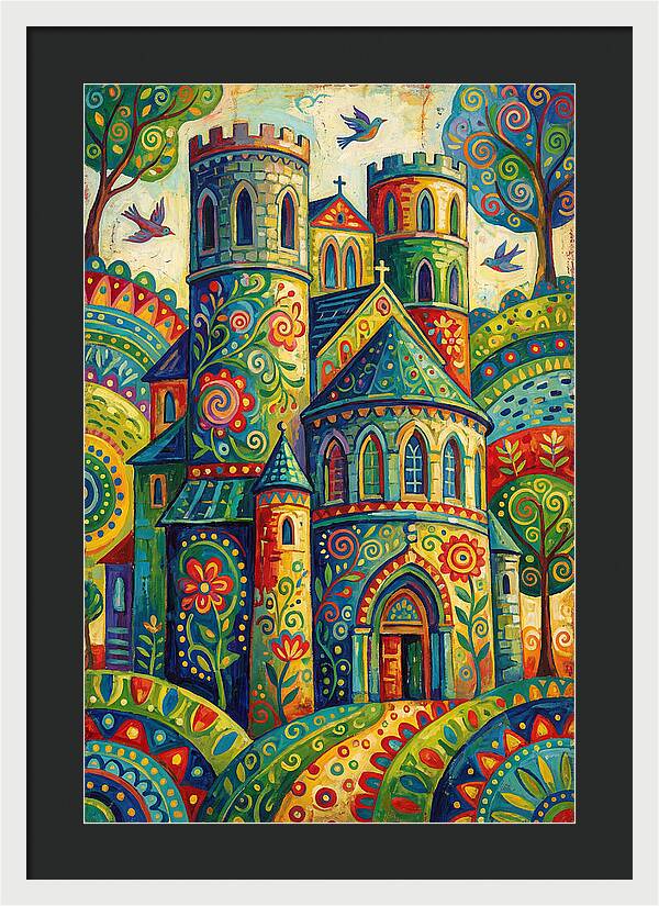 Colorful Stone Cathedral