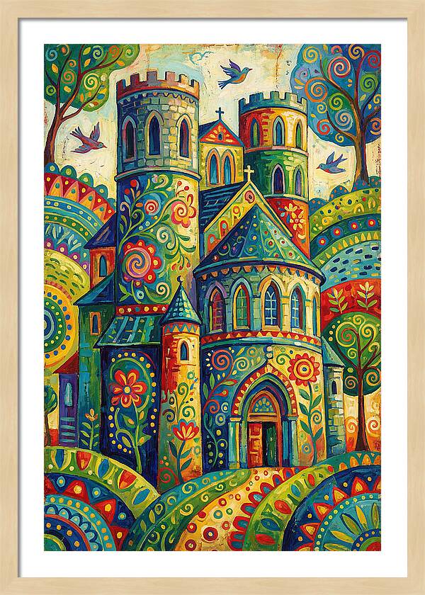 Colorful Stone Cathedral
