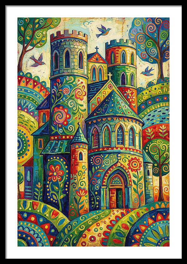 Colorful Stone Cathedral