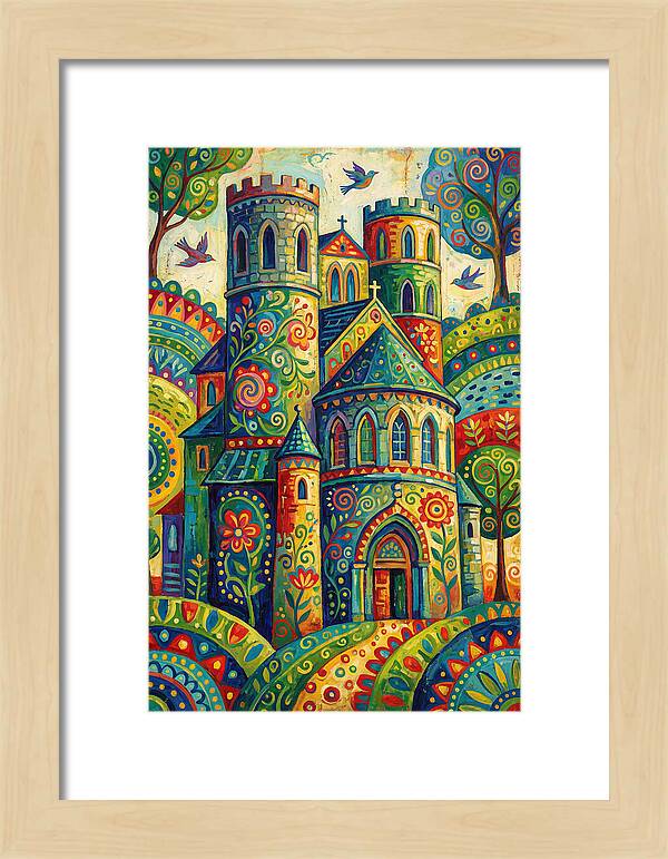 Colorful Stone Cathedral