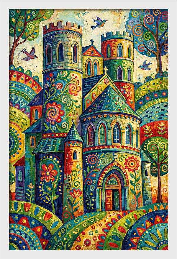 Colorful Stone Cathedral