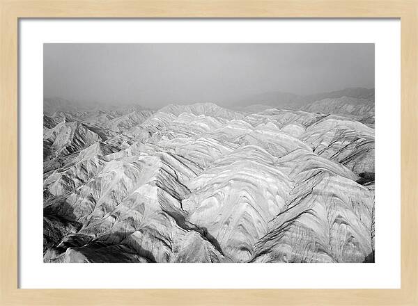 Colorful Strata Of Zhangye Danxia