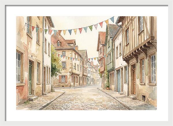 Colorful Street Celebration