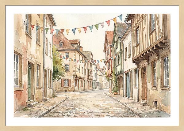 Colorful Street Celebration