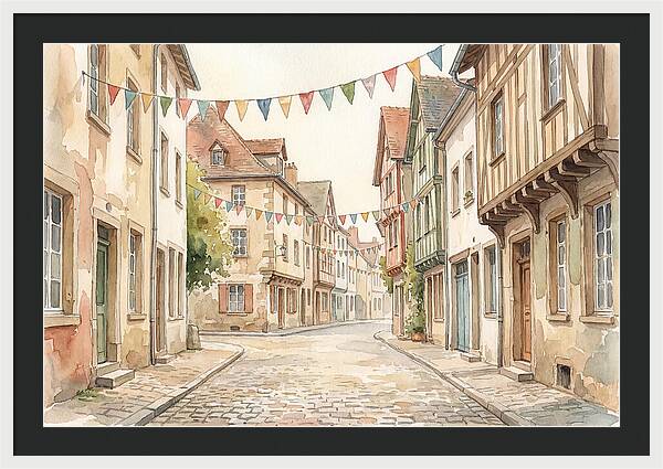 Colorful Street Celebration