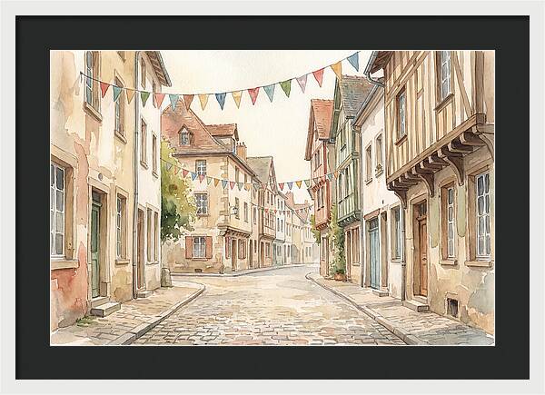 Colorful Street Celebration