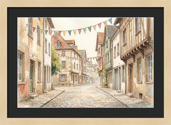 Colorful Street Celebration